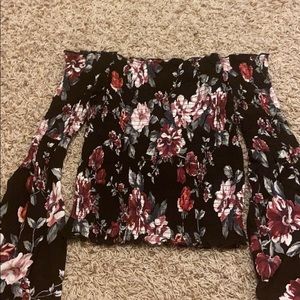 Off the shoulder shirt